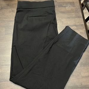 Briggs Pull on skinny black dress pants
